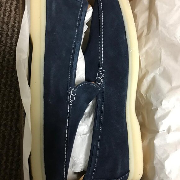 Johnnie-O Malibu Moccasin 2.0 Loafers in Navy Blue (Men, Size 12)